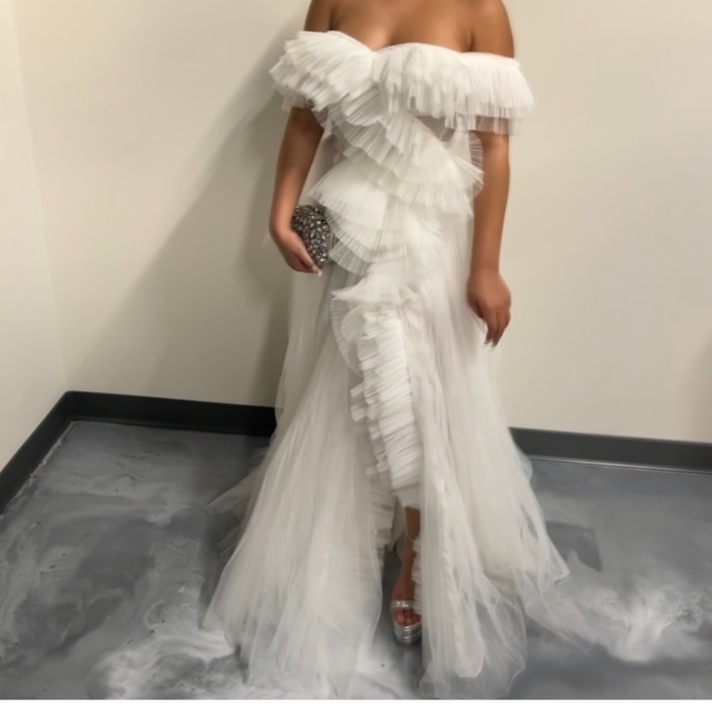 White Gown Size 8